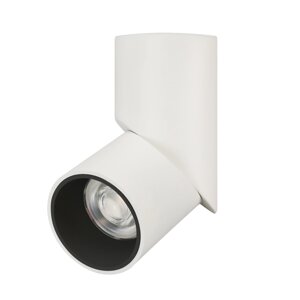 Светильник SP-TWIST-surface-R70-12W warm3000 (WH-BK, 30 deg) (arlight, IP40 металл, 3 года)