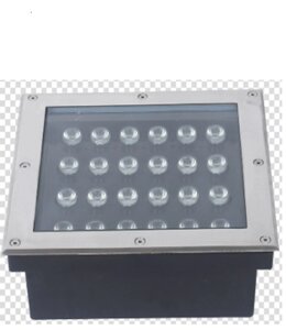 Светильник встраиваемый 250*250 24W 24V IP65 на светодиодах OSRAM