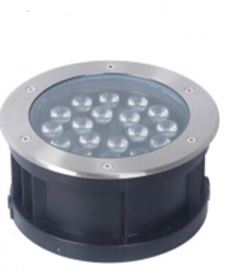 Светильник встраиваемый D200 36W 24V IP65 на светодиодах CREE RGB DMX от компании ФЕРОСВЕТ  ( FEROSVET) - фото 1