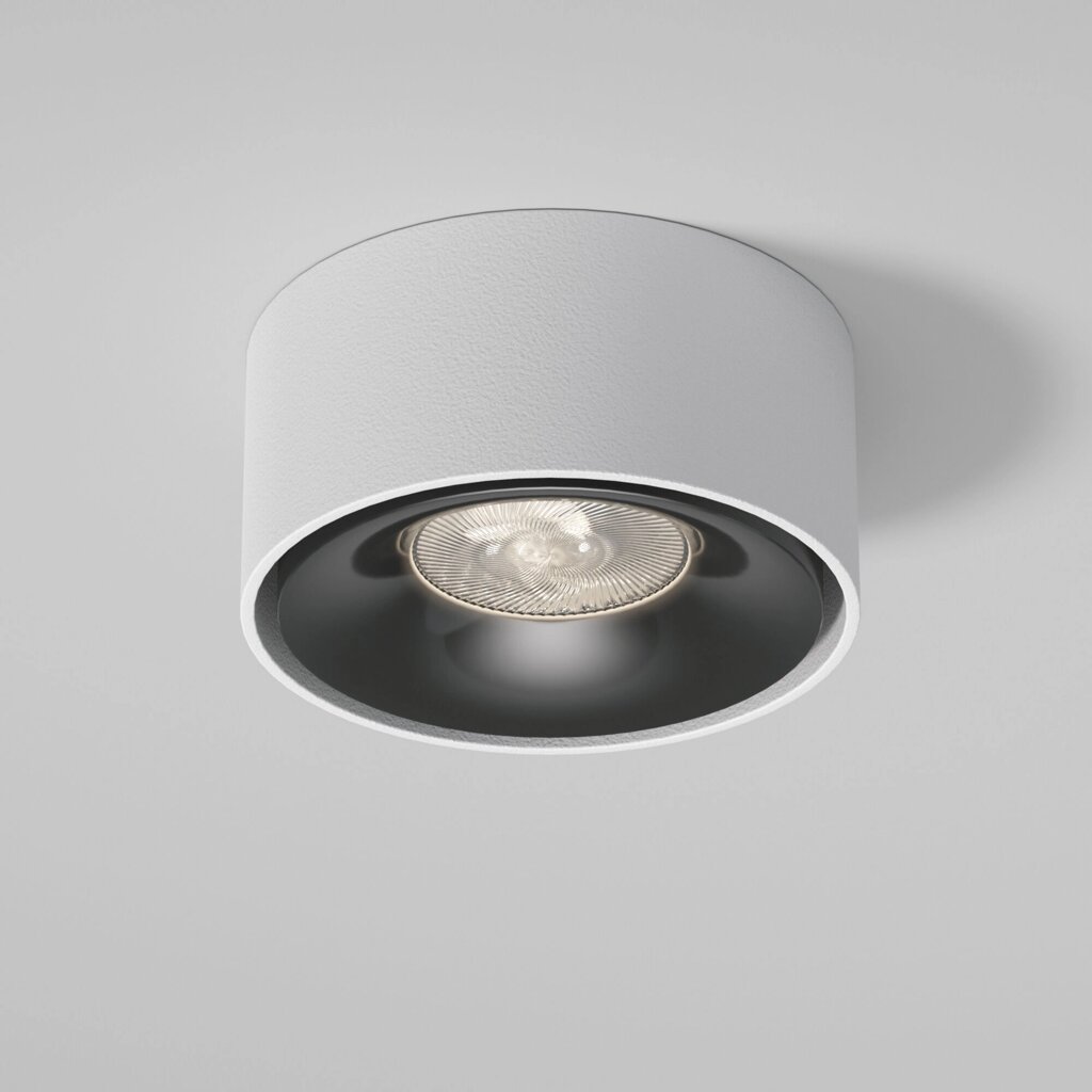 Светильник встраиваемый светодиодный Glam белый/черный 25095/LED от компании ФЕРОСВЕТ - фото 1