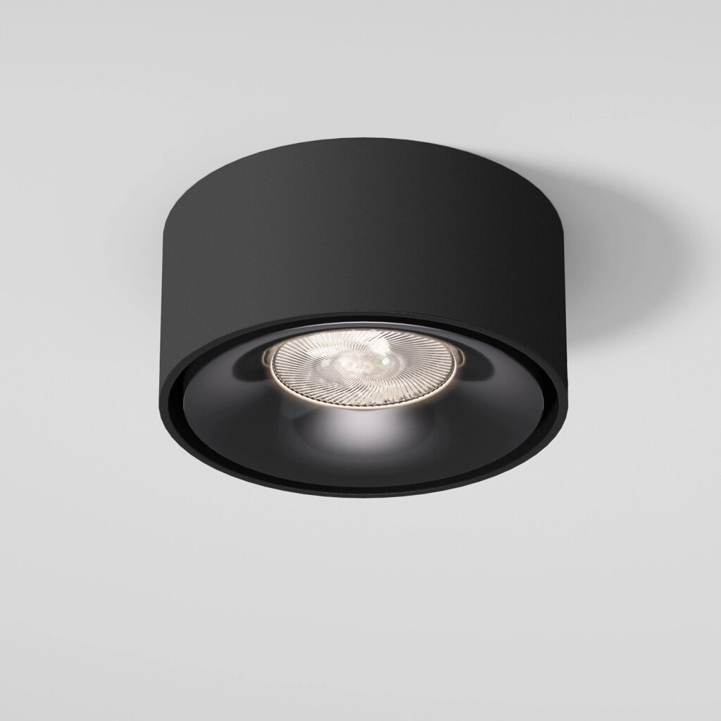 Светильник встраиваемый светодиодный Glam черный 25095/LED от компании ФЕРОСВЕТ - фото 1