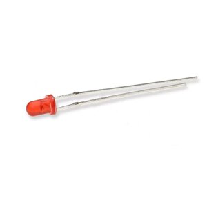 Светодиод ICL-3mm LE65 (red, 500-700 mcd, diffuse) DELCI