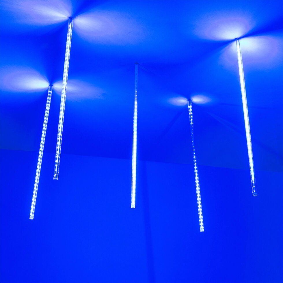 Светодиодная гирлянда ARD-ICEFALL-CLASSIC-D12-500-5PCS-CLEAR-72LED-LIVE BLUE (230V, 6W) (Ardecoled, IP65) от компании ФЕРОСВЕТ - фото 1
