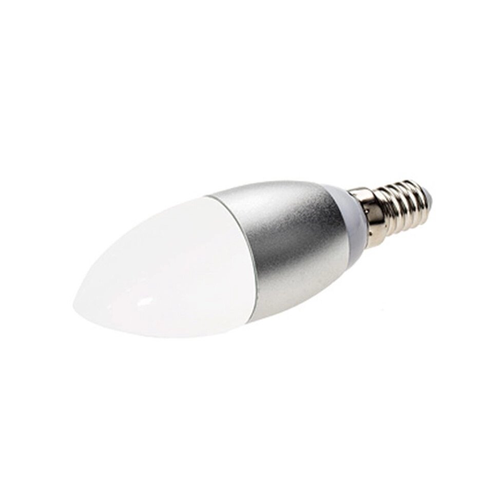 Светодиодная лампа E14 CR-DP-Candle-M 6W Warm White (Arlight, СВЕЧА) от компании ФЕРОСВЕТ - фото 1