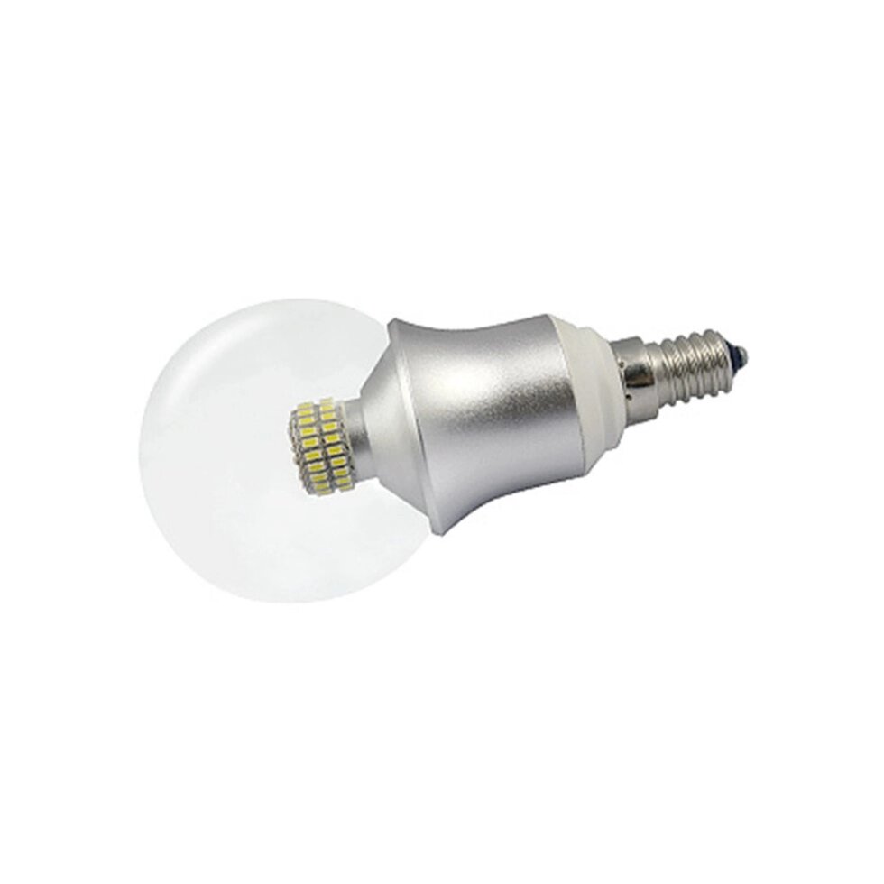 Светодиодная лампа E14 CR-DP-G60 6W Day White (Arlight, ШАР) от компании ФЕРОСВЕТ - фото 1