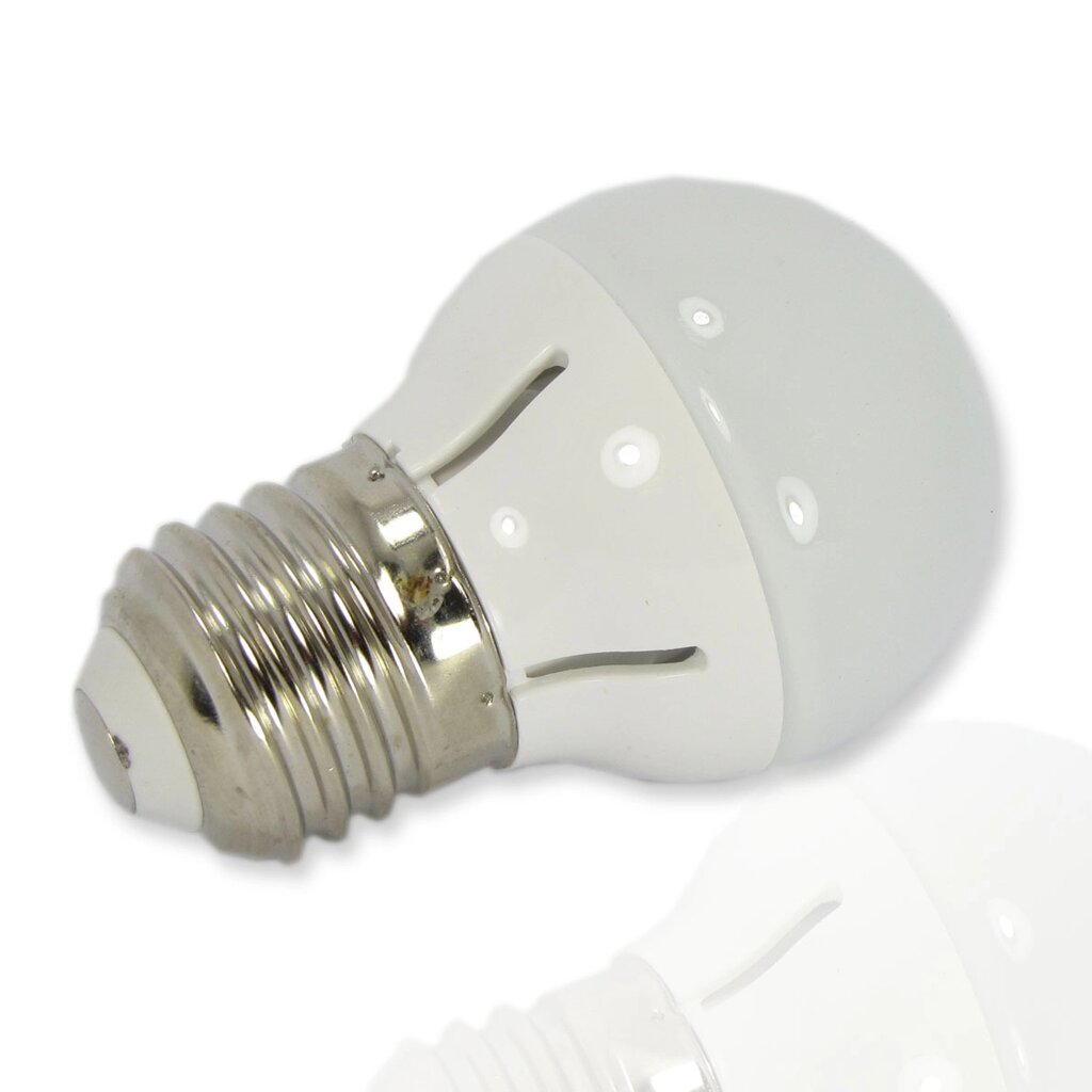 Светодиодная лампа E27-45мм candle (4W, 220V, White) DELCI от компании ФЕРОСВЕТ - фото 1