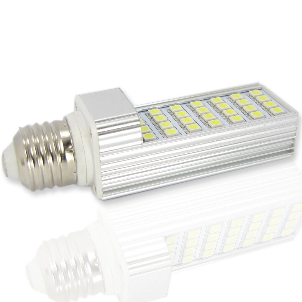 Светодиодная лампа E27 semi corn (28Led, 5W, 220V, Warm White) DELCI от компании ФЕРОСВЕТ - фото 1