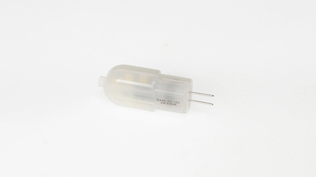 Светодиодная лампа G4 B130 (2W, 12V AC/DC, white) DELCI от компании ФЕРОСВЕТ - фото 1