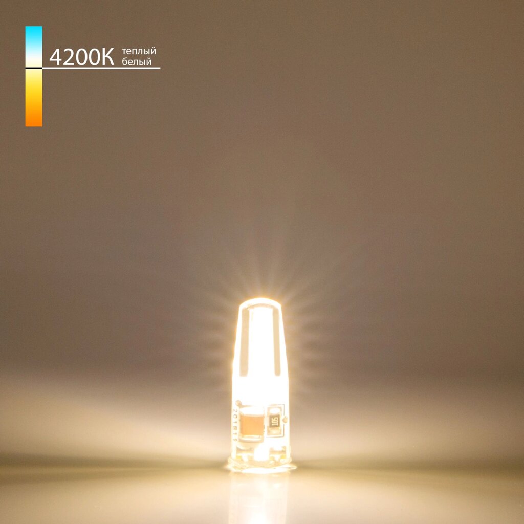 Светодиодная лампа G4 LED 3W 220V 360° 4200K BLG402 от компании ФЕРОСВЕТ - фото 1