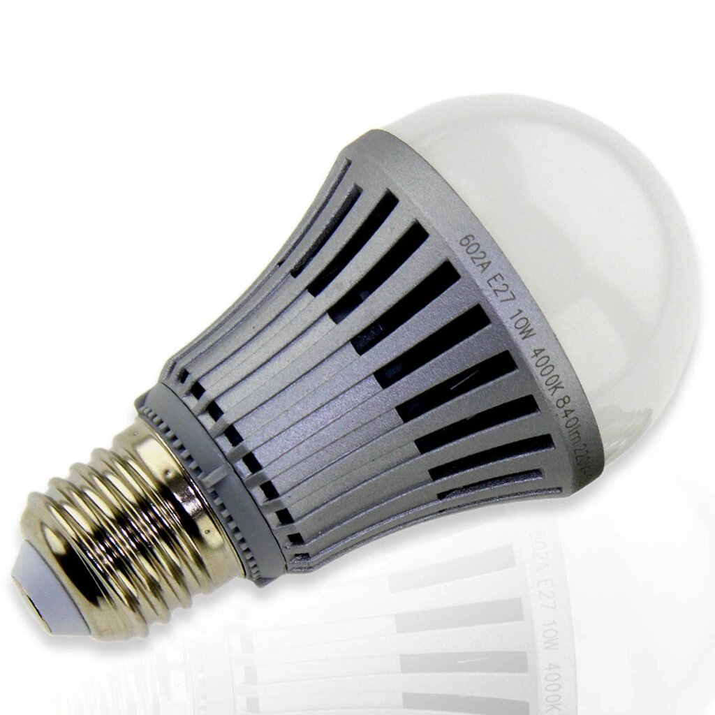 Светодиодная лампа IC-E27 bulb  (10W, 220V, Warm White) DELCI от компании ФЕРОСВЕТ - фото 1