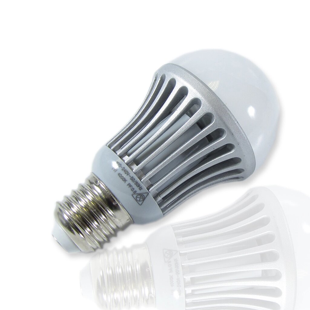 Светодиодная лампа IC-E27 bulb (7W, 220V, Day White) DELCI от компании ФЕРОСВЕТ - фото 1