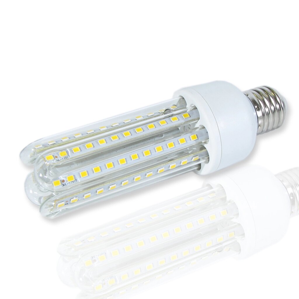 Светодиодная лампа IC-E27 corn (12W, 220V, Warm White) DELCI от компании ФЕРОСВЕТ - фото 1
