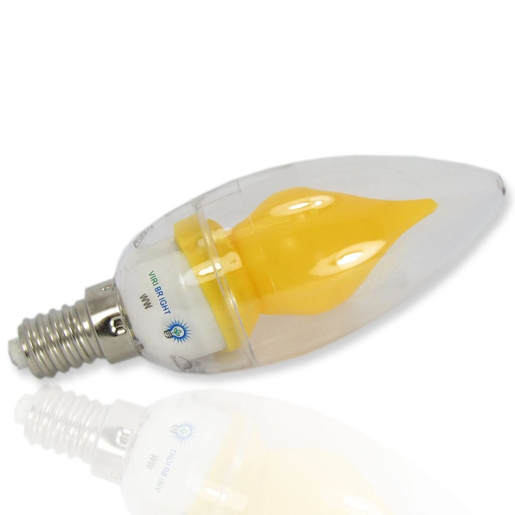 Светодиодная лампа MT-Е14- 45мм candle (3,2W, 220V, Dimm Day White) DELCI от компании ФЕРОСВЕТ - фото 1
