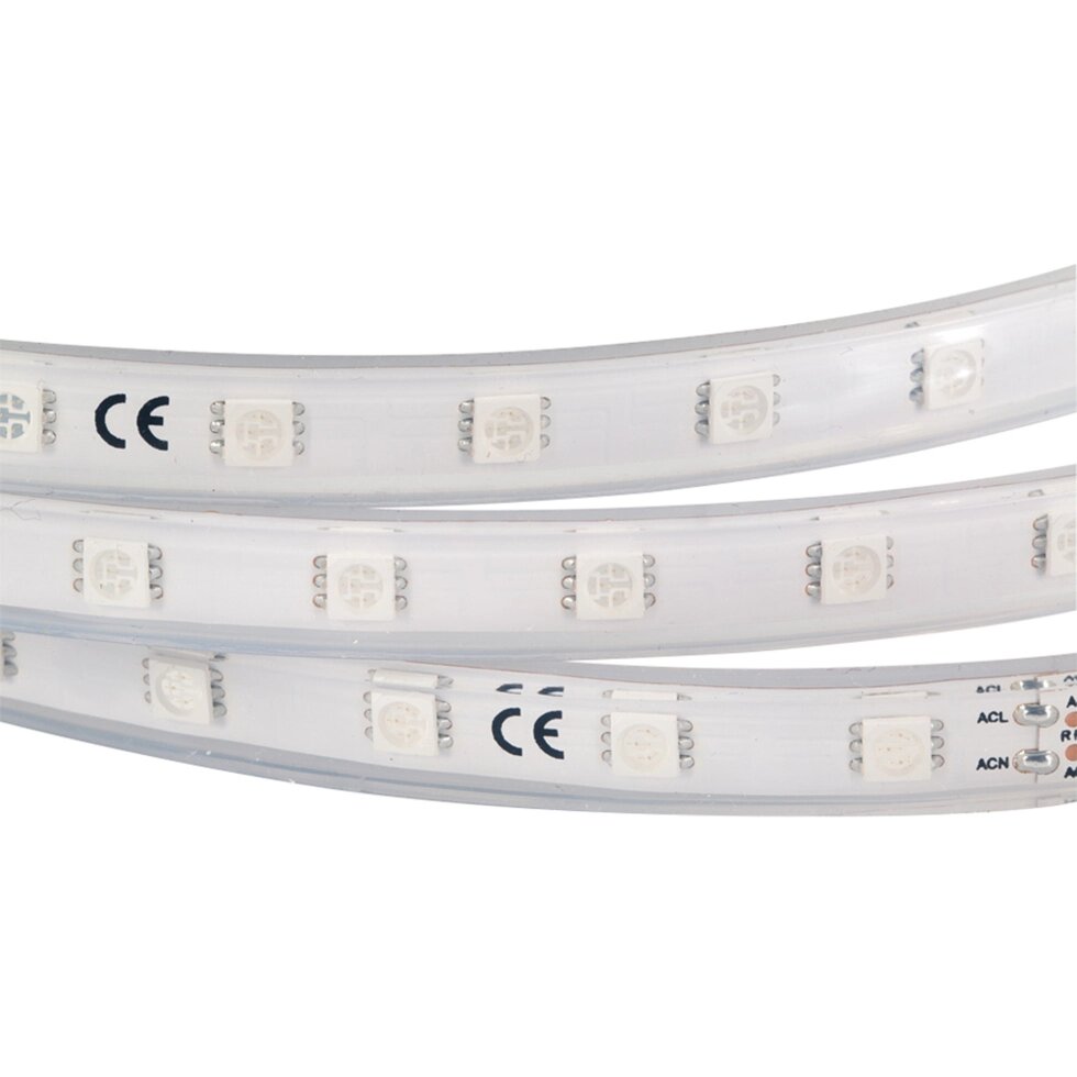 Светодиодная лента ARL-W5060PG-54-220V Blue (540 LED, 10m) (Arlight, 9 Вт/м, IP67) от компании ФЕРОСВЕТ - фото 1