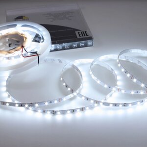 Светодиодная лента LUX class, 2835, 60led/m, white, 12V, IP33, CRI>90, A207 DELCI