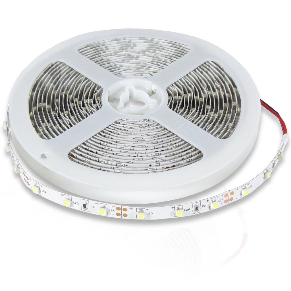 Светодиодная лента LUX сlass , 3528, 60 led/m, White,12V, C64, IP33. DELCI от компании ФЕРОСВЕТ  ( FEROSVET) - фото 1