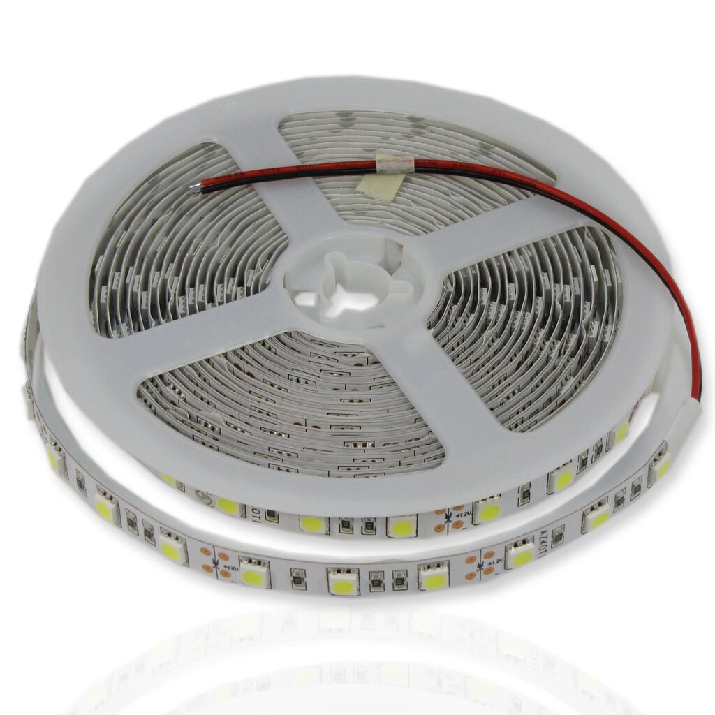 Светодиодная лента LUX сlass , 5050, 60 led/m, White,12V, IP33 DELCI от компании ФЕРОСВЕТ - фото 1