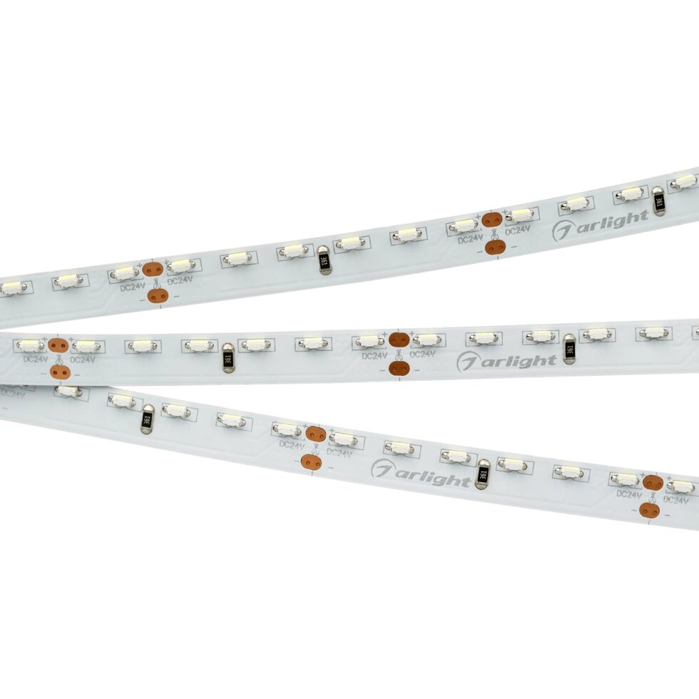 Светодиодная лента RS 2-5000 24V White6000 2x (3014, 120 LED/m, LUX) (Arlight, 9.6 Вт/м, IP20) от компании ФЕРОСВЕТ - фото 1