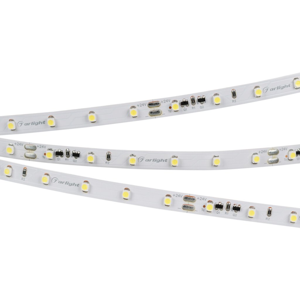 Светодиодная лента RT-10000 24V White5500 (3528, 60 LED/m, 10m) (Arlight, 4.8 Вт/м, IP20) от компании ФЕРОСВЕТ - фото 1