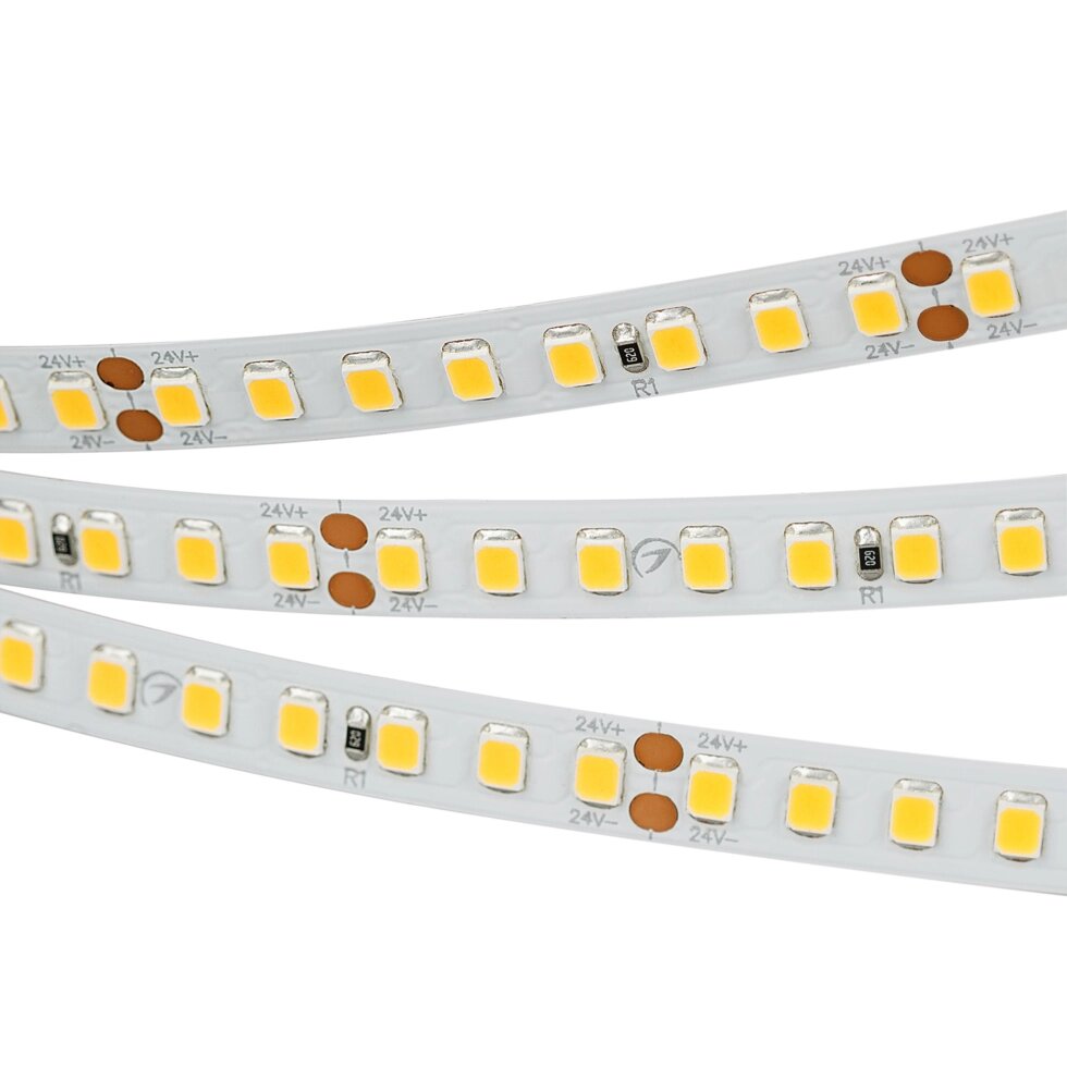 Светодиодная лента RT 2-5000 24V Day4000 2x (2835, 160 LED/m, LUX) (Arlight, 12 Вт/м, IP20) от компании ФЕРОСВЕТ  ( FEROSVET) - фото 1