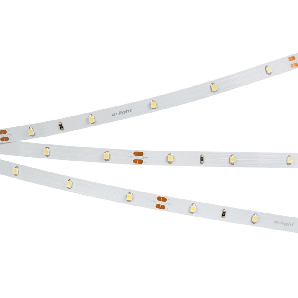 Светодиодная лента RT 2-5000 24V White6000 0.5x (3528, 150 LED, LUX) (Arlight, 2.9 Вт/м, IP20) от компании ФЕРОСВЕТ - фото 1