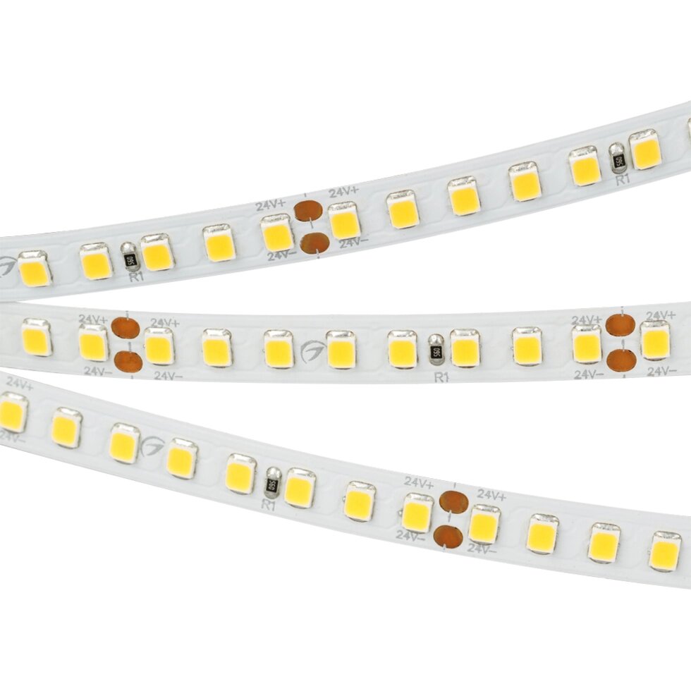 Светодиодная лента RT 2-5000-50m 24V Day4000 2x (2835, 160 LED/m, LUX) (Arlight, 12 Вт/м, IP20) от компании ФЕРОСВЕТ  ( FEROSVET) - фото 1