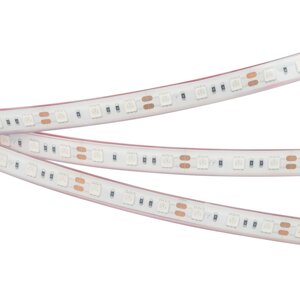 Светодиодная лента RTW 2-5000PGS 12V red 2x (5060, 300 LED, LUX) (arlight, 14.4 вт/м, IP67)