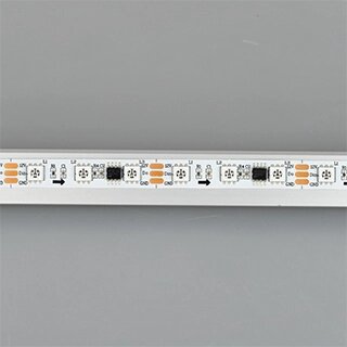Светодиодная лента SPI-B60-10mm 12V RGB-PX3-BPT (12 W/m, IP20, 5060, 5m) (Arlight, бегущий огонь) от компании ФЕРОСВЕТ - фото 1