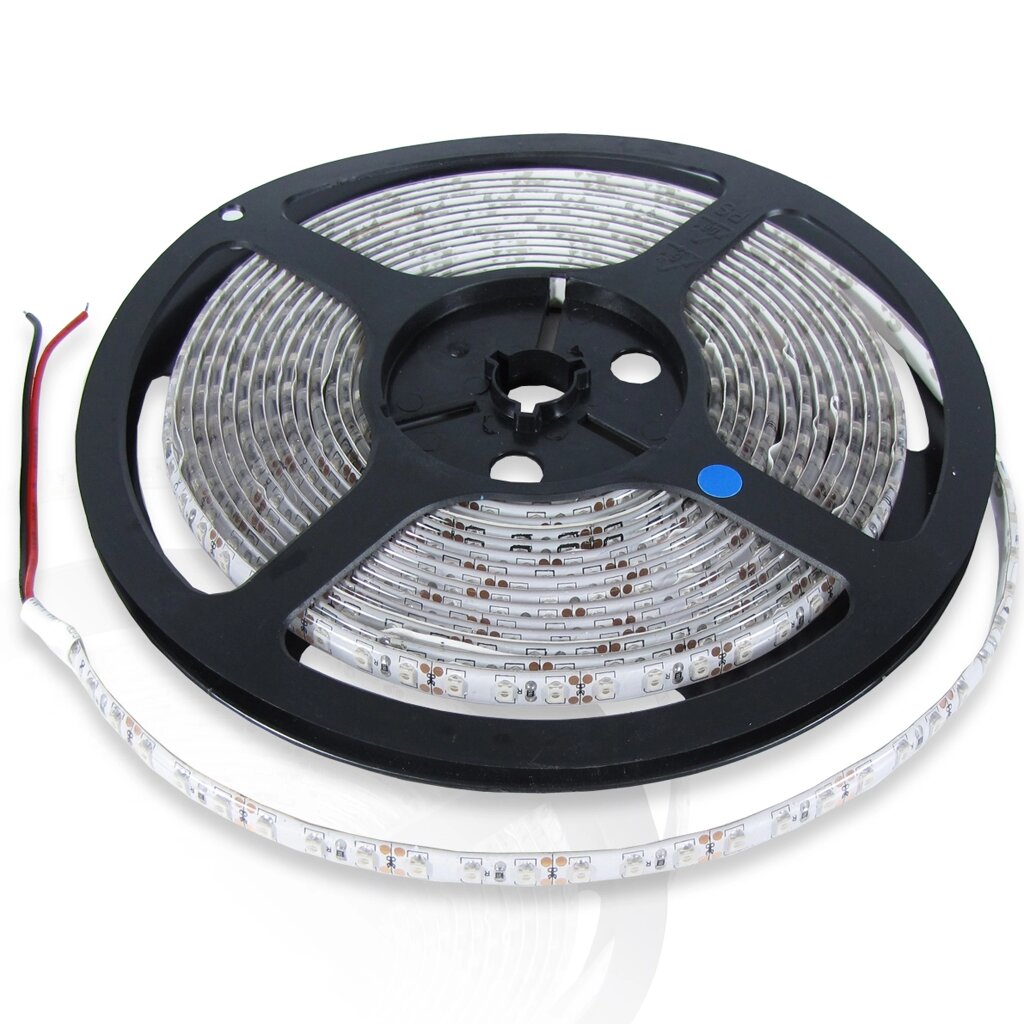 Светодиодная лента Standart class, 3528, 120led/m, Blue, 12V, IP65 DELCI от компании ФЕРОСВЕТ  ( FEROSVET) - фото 1