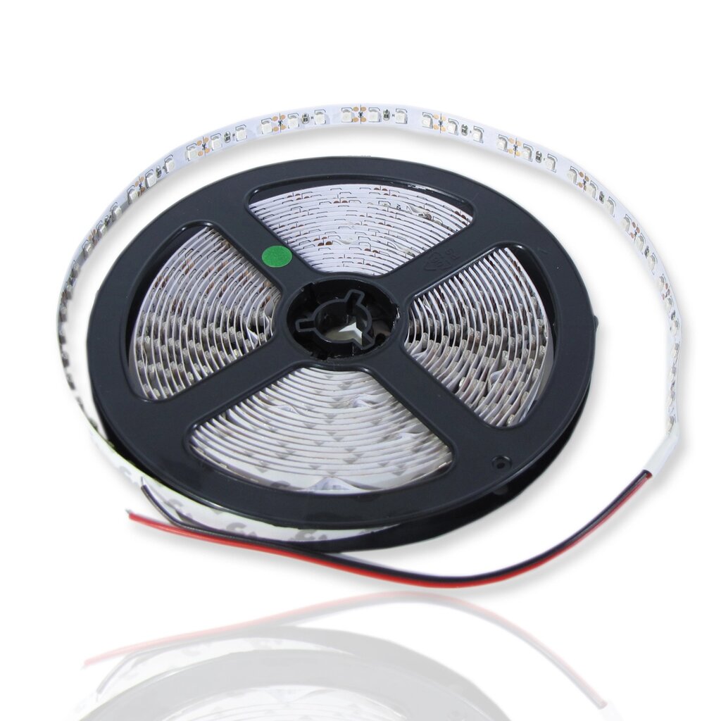 Светодиодная лента Standart class, 3528, 120led/m, Green, 12V, IP33 DELCI от компании ФЕРОСВЕТ  ( FEROSVET) - фото 1