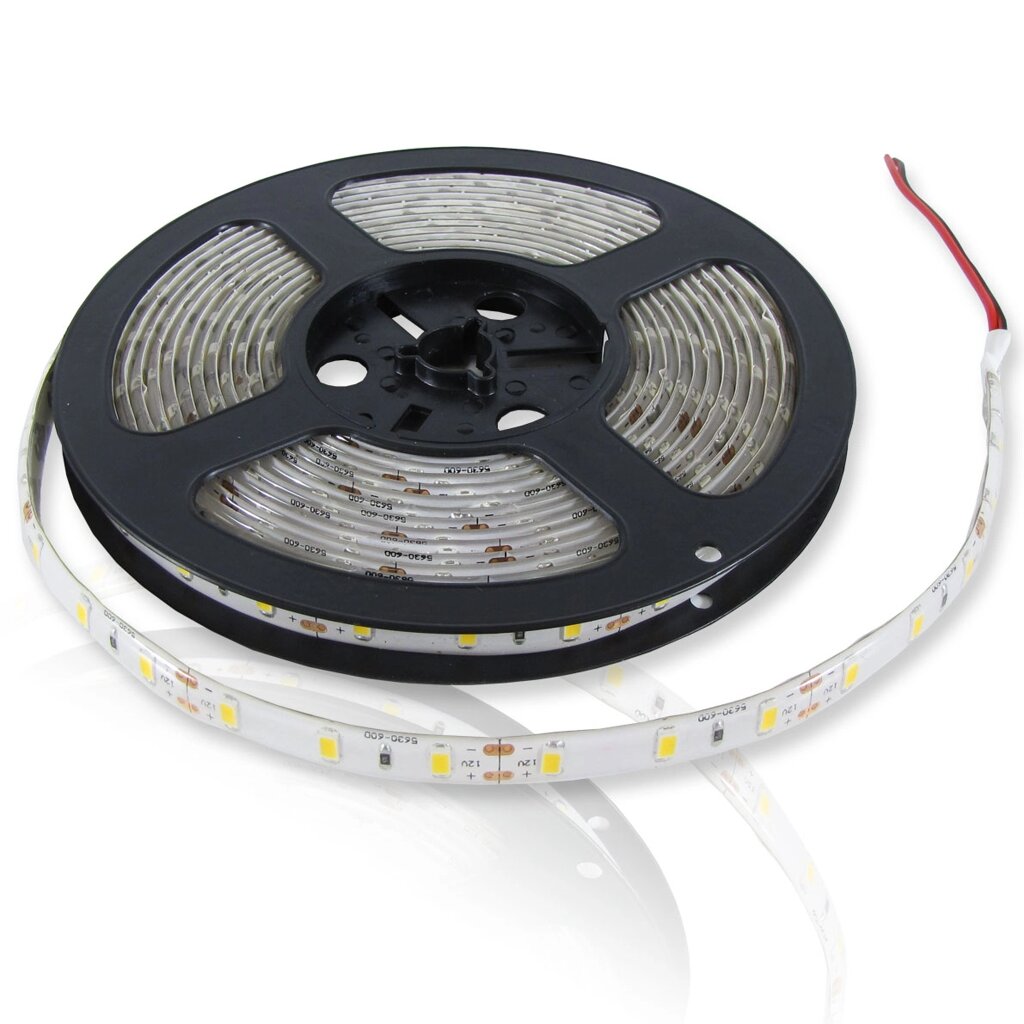 Светодиодная лента Standart PRO class, 5630, 60led/m, warm white,12V, IP65, P323 DELCI от компании ФЕРОСВЕТ  ( FEROSVET) - фото 1