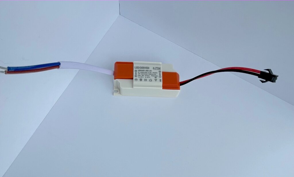 Светодиодный драйвер ABT LD51 (220V, 7W, 6-11V, 600mA) DELCI от компании ФЕРОСВЕТ - фото 1