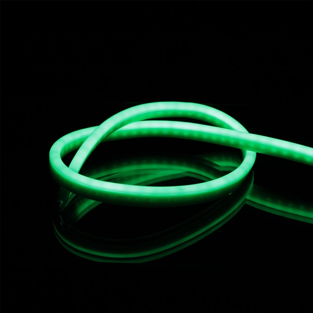 Светодиодный гибкий неон 0612 12V green LN305 от компании ФЕРОСВЕТ - фото 1