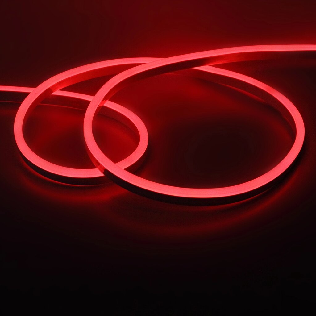 Светодиодный гибкий неон 0816 12V red LN204 от компании ФЕРОСВЕТ - фото 1