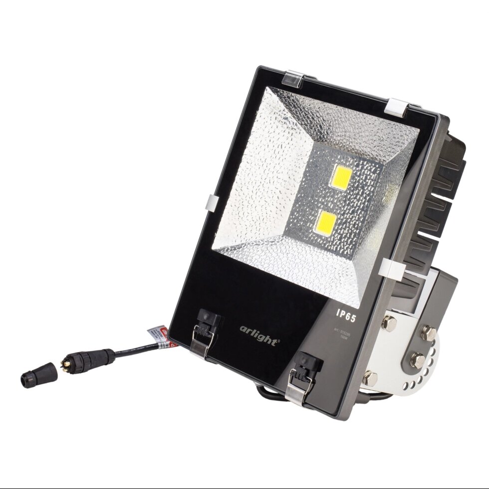 Светодиодный прожектор AR-FL-Slim-150W White (Arlight, Закрытый) от компании ФЕРОСВЕТ - фото 1