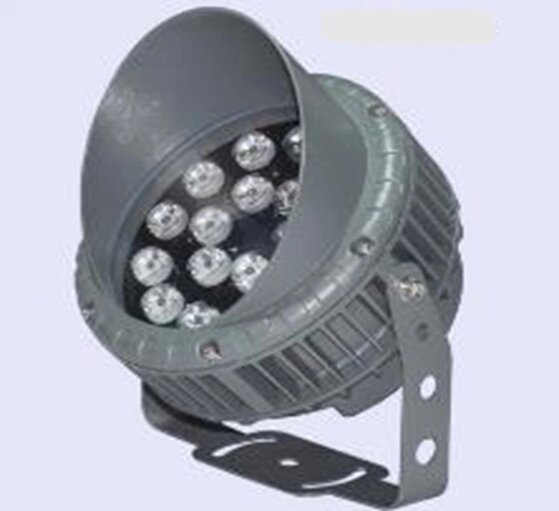 Светодиодный прожектор D180 18W 24/220V IP65 на светодиодах OSRAM от компании ФЕРОСВЕТ  ( FEROSVET) - фото 1