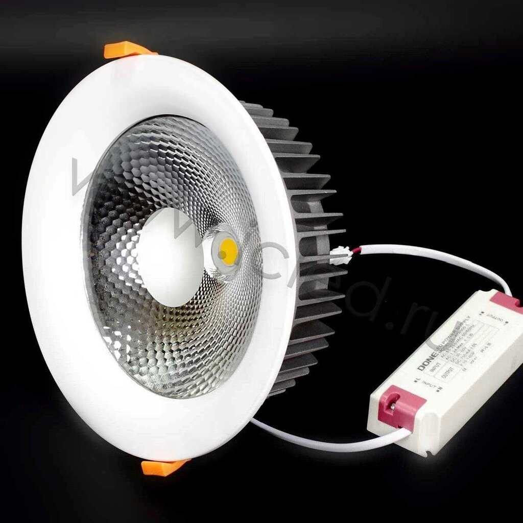 Светодиодный светильник AR48 8inch (30W, White) DELCI от компании ФЕРОСВЕТ - фото 1
