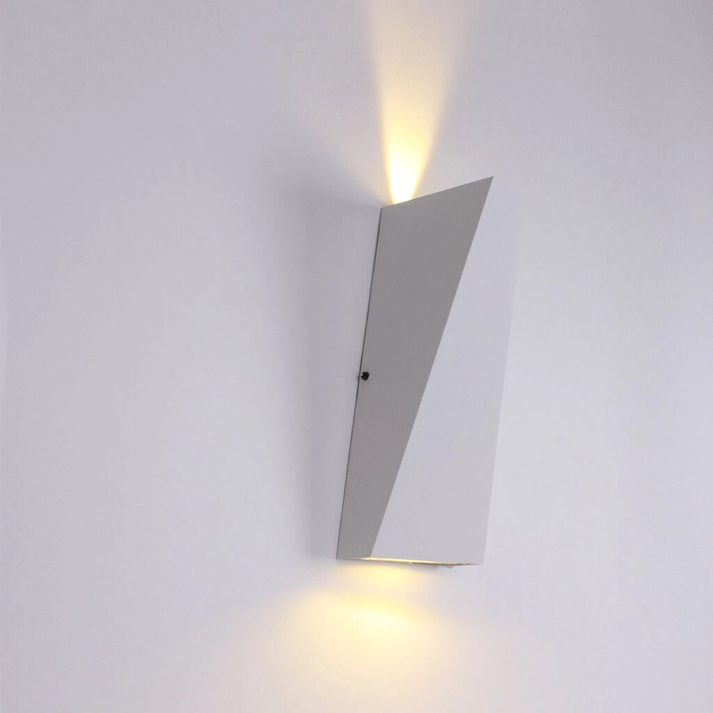 Светодиодный светильник JH-BD06 DHL18 (220V, 2х3W, белый корпус, warm white) DELCI от компании ФЕРОСВЕТ - фото 1