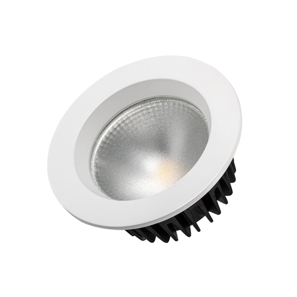 Светодиодный светильник LTD-105WH-FROST-9W Day White 110deg (Arlight, IP44 Металл, 3 года) от компании ФЕРОСВЕТ - фото 1