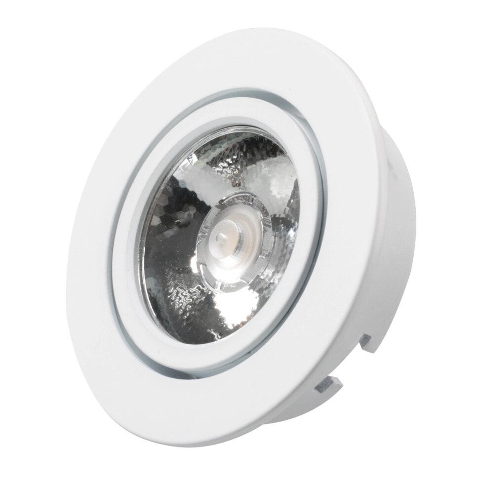 Светодиодный светильник LTM-R65WH 5W Warm White 10deg (Arlight, IP40 Металл, 3 года) от компании ФЕРОСВЕТ - фото 1