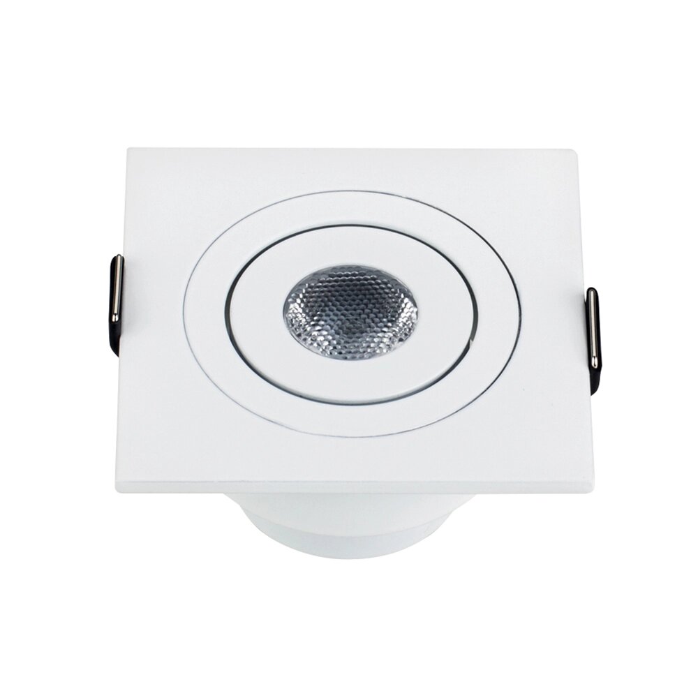 Светодиодный светильник LTM-S60x60WH 3W Day White 30deg (Arlight, IP40 Металл, 3 года) от компании ФЕРОСВЕТ - фото 1