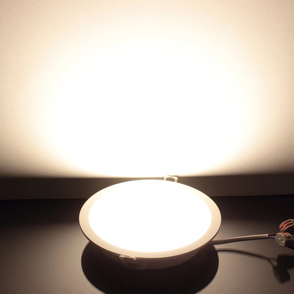 Светодиодный светильник  OM11 (220V, 15W, round D170mm, day white) DELCI от компании ФЕРОСВЕТ - фото 1