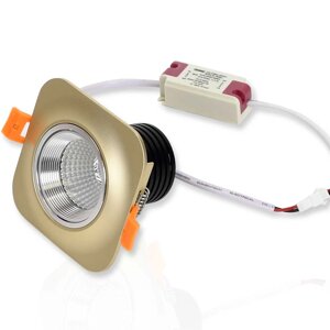 Светодиодный светильник Spotlight AR31 pearl nickel (7W, Warm White) DELCI