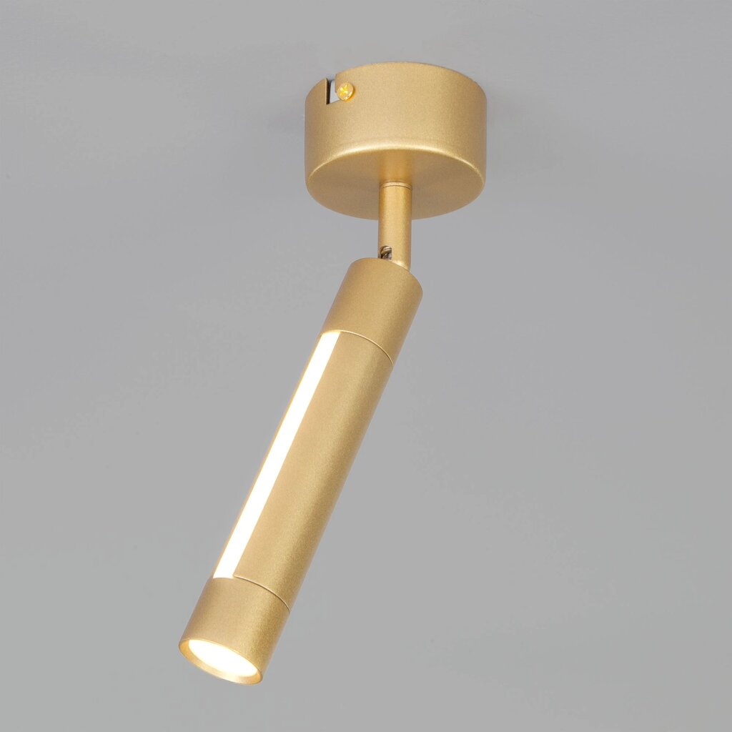 Светодиодный светильник Strong 20084/1 LED матовое золото от компании ФЕРОСВЕТ - фото 1