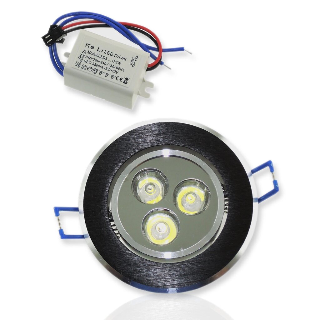Светодиодный светильник точечный RB (3W, White) DELCI от компании ФЕРОСВЕТ - фото 1