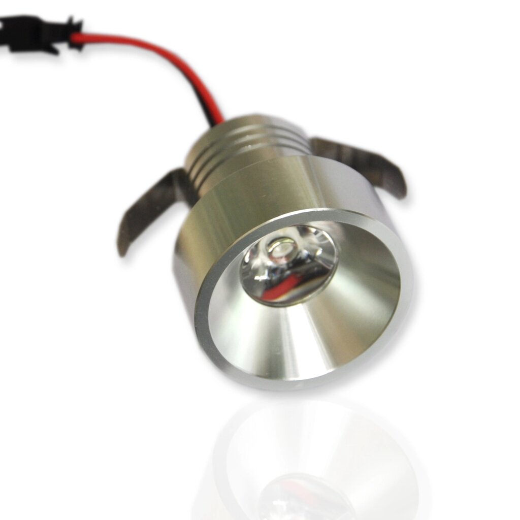 Светодиодный светильник точечный RW SP13 (1W, red) DELCI от компании ФЕРОСВЕТ - фото 1