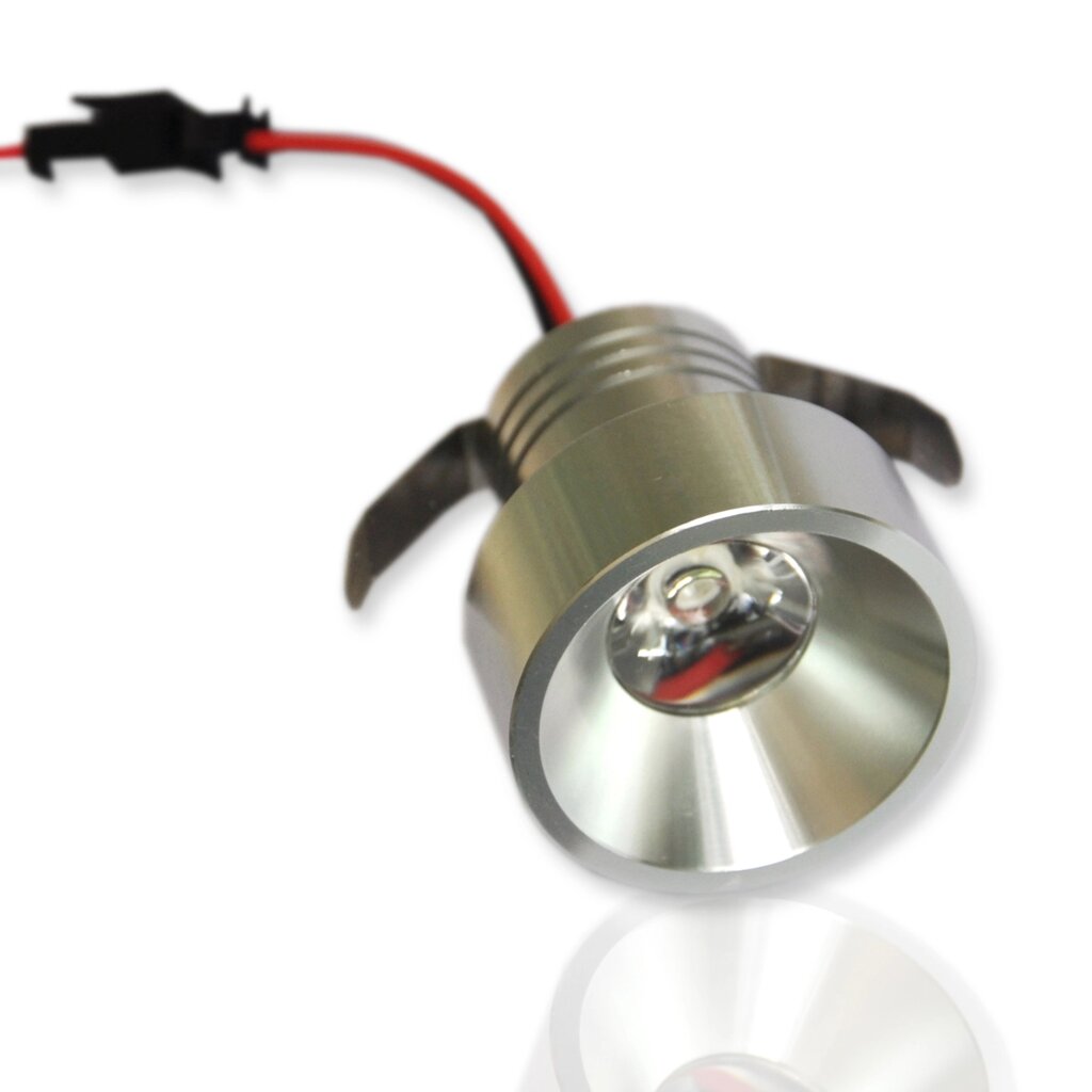 Светодиодный светильник точечный RW SP6 (1W, white) DELCI от компании ФЕРОСВЕТ - фото 1