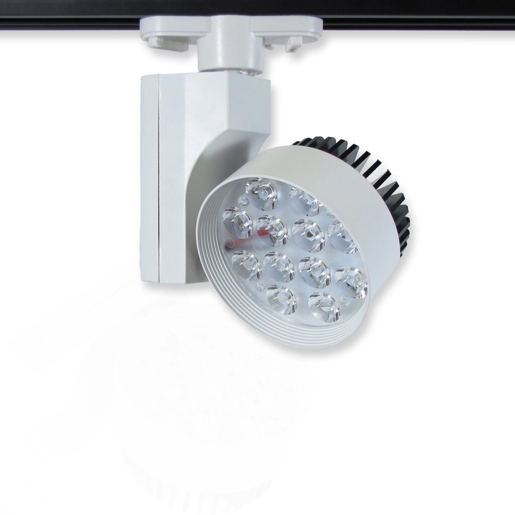 Светодиодный светильник трековый 2L PX212 (12W, 220V, White) DELCI от компании ФЕРОСВЕТ - фото 1
