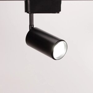 Светодиодный светильник трековый 2L PX411 (10W, 220V, day white, черный корпус) DELCI