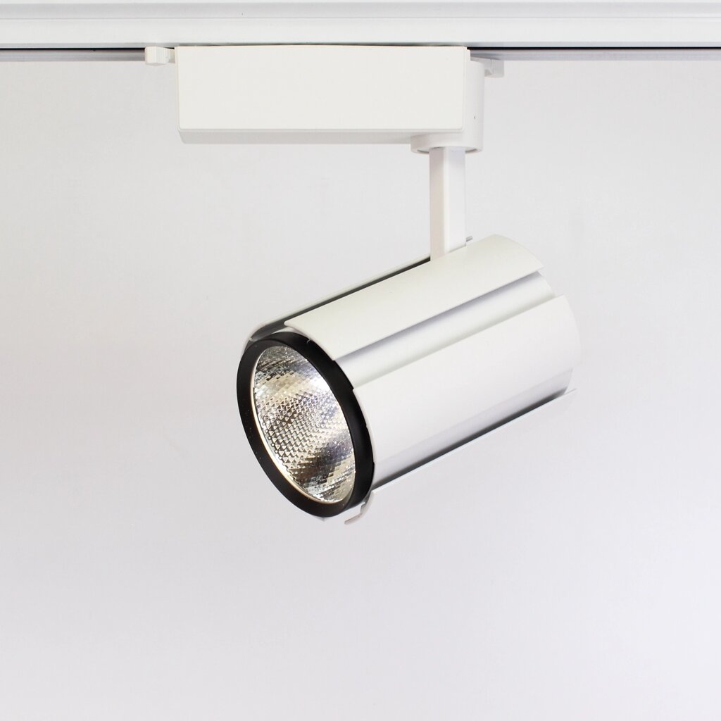 Светодиодный светильник трековый JH-A09-20W 2L PX48 (20W, 220V, day white) DELCI от компании ФЕРОСВЕТ - фото 1